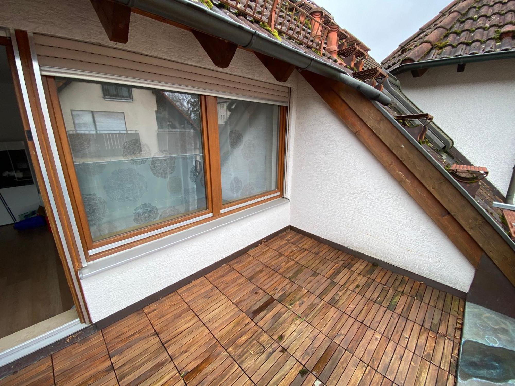 Appartement Am Kaibach - Kueche - Balkon - Bad Forchtenberg Bagian luar foto