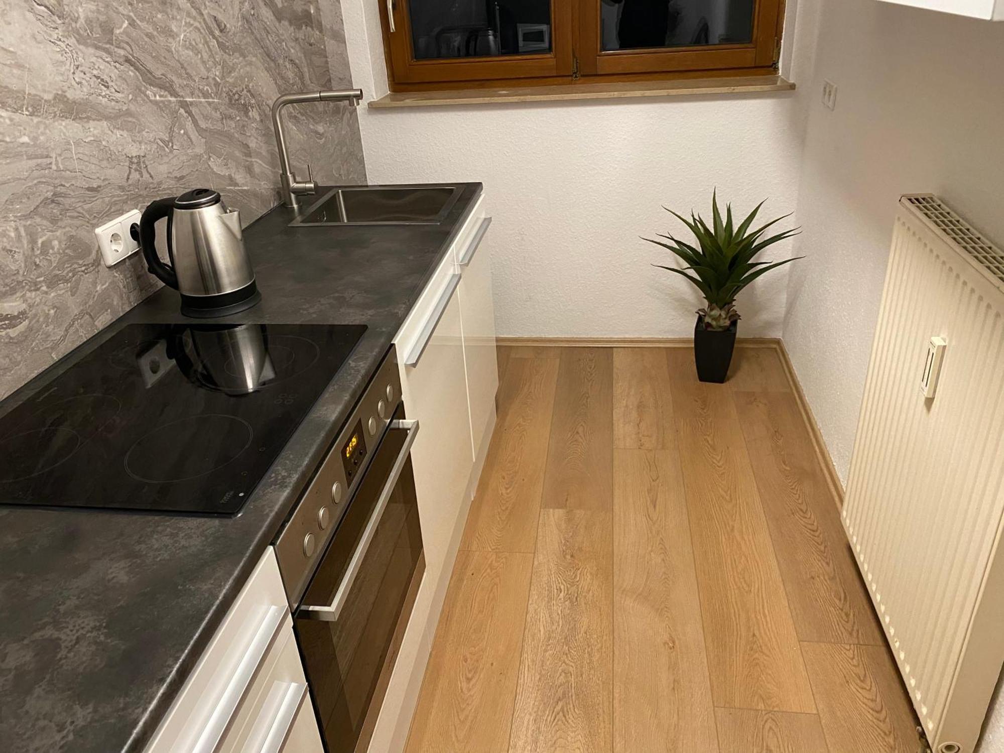 Appartement Am Kaibach - Kueche - Balkon - Bad Forchtenberg Bagian luar foto